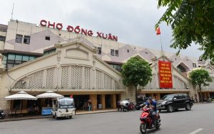 chợ gần sân bay nội bài