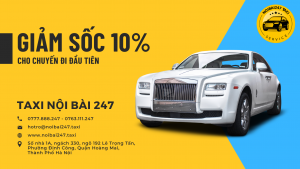 Giảm giá 10% cho chuyến đi đầu tiên