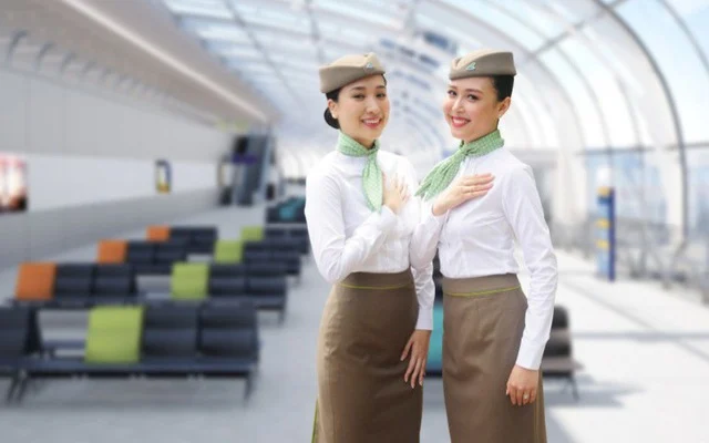 tiếp viên bamboo airways trẻ đẹp và chuyên nghiệp