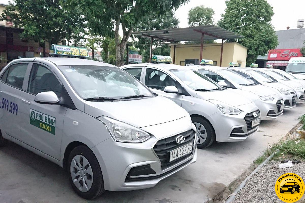 Taxi Phú Bình hoạt động 24/24 đón trả khách mọi nơi