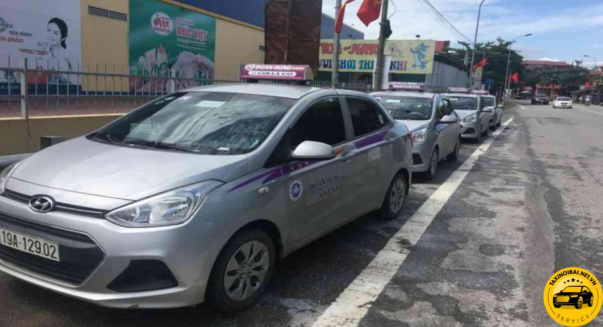 Taxi Biển Bạc tuy mới nhưng chất lượng