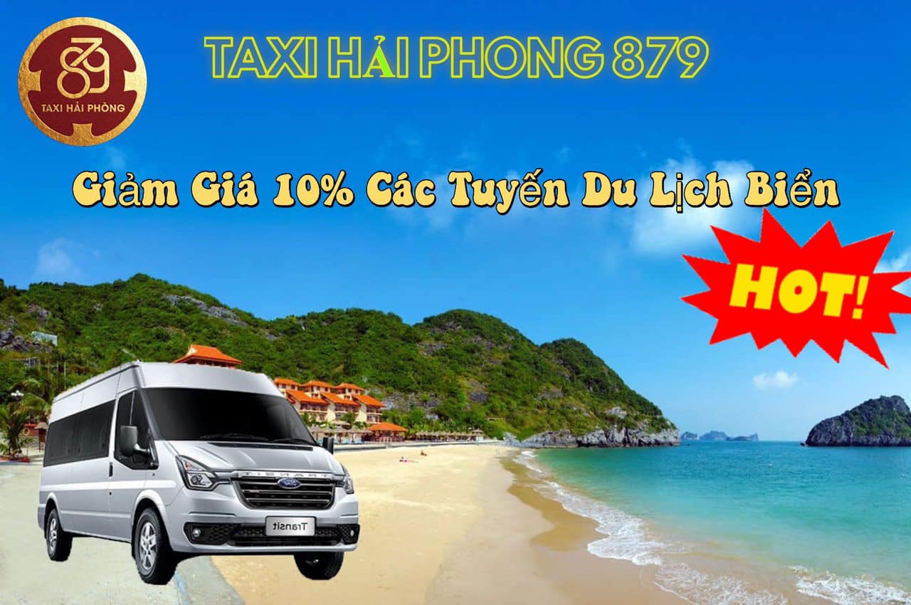 Taxi Hải Phòng 879 thường xuyên tung ra các chương trình khuyến mãi thu hút du khách đặt xe