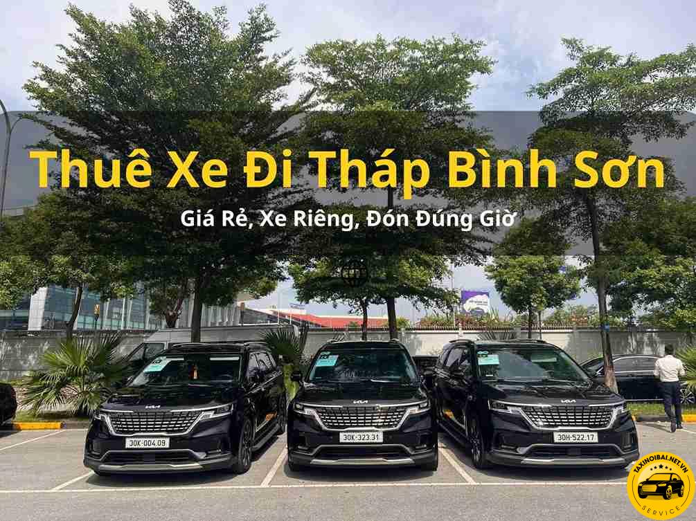 Thuê Xe Từ Hà Nội Đi Tháp Bình Sơn