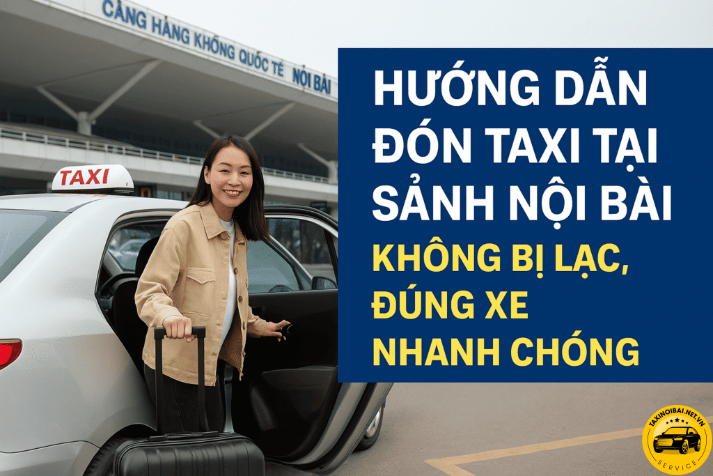 Hướng Dẫn Đón Taxi Tại Sảnh Nội Bài – Không Bị Lạc, Đúng Xe Nhanh Chóng
