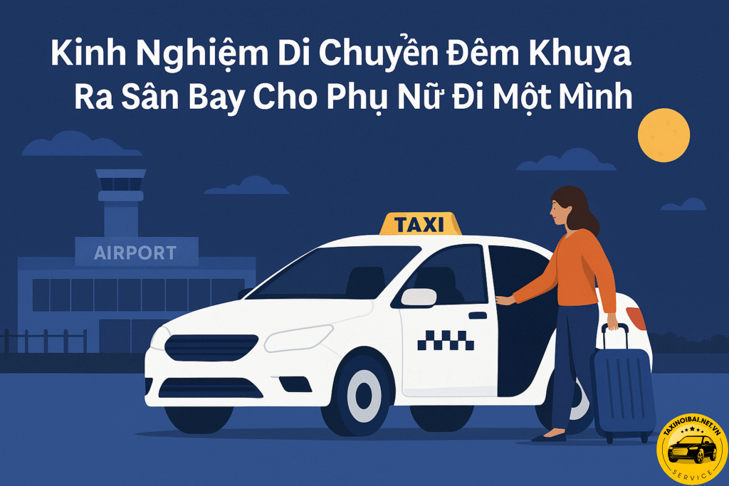 Kinh Nghiệm An Toàn Khi Phụ Nữ Đi Một Mình Buổi Đêm Ra Sân Bay Nội Bài