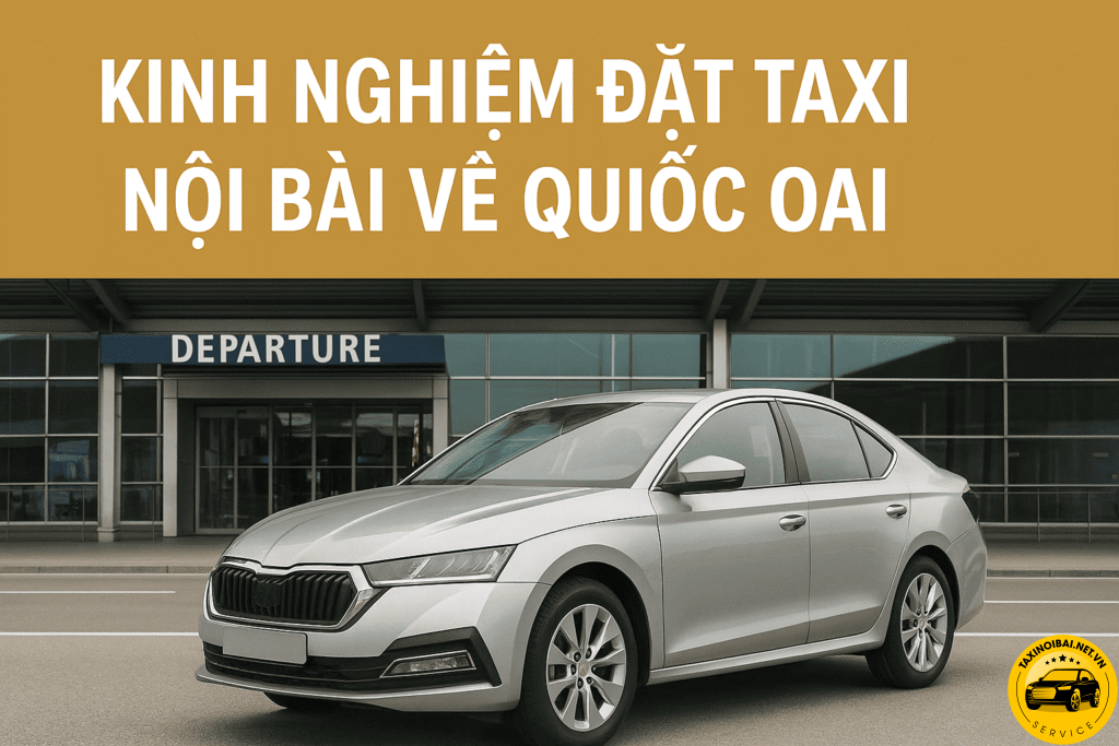 Kinh nghiem dat taxi noi bai ve quoc oai