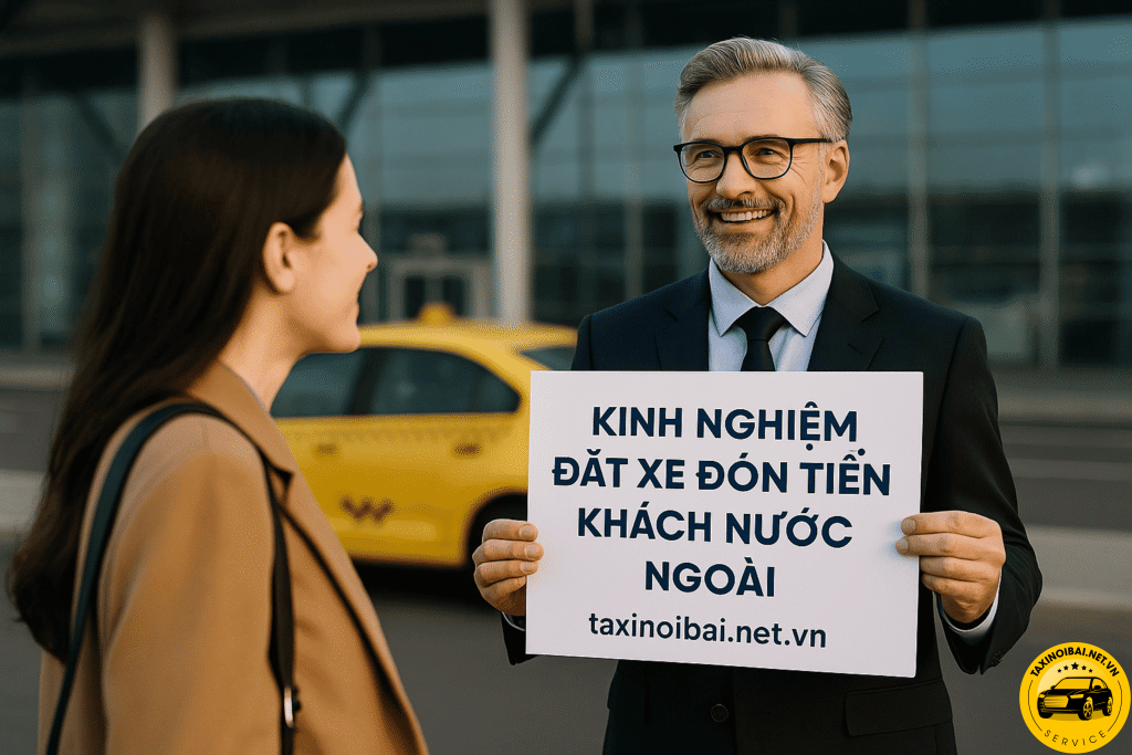 Kinh nghiệm đặt xe đón tiễn khách nước ngoài
