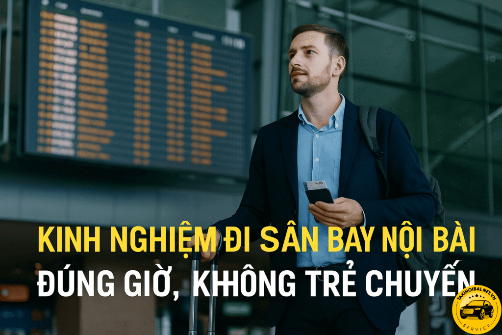 Kinh nghiệm đi sân bay nội bài đúng giờ không lo trễ chuyến