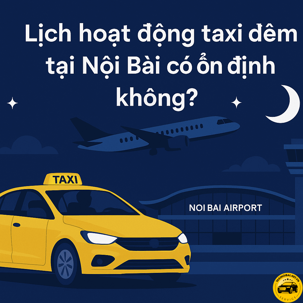 Lịch Hoạt Động Taxi Đêm Tại Nội Bài Có Ổn Định Không