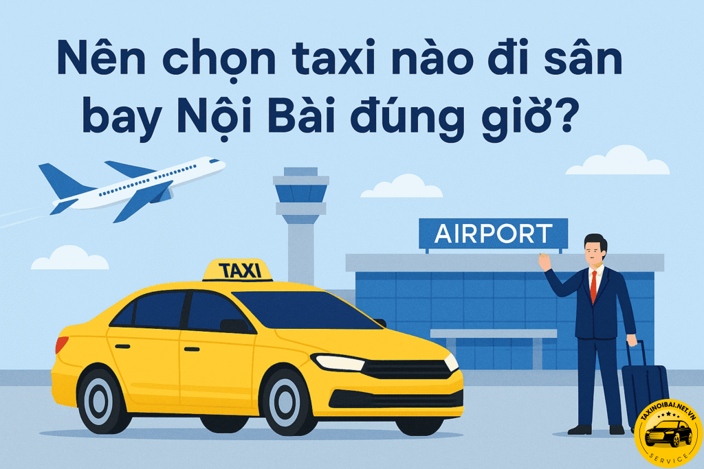 Nên Chọn Taxi Nào Đi Sân Bay Nội Bài Đúng Giờ, An Toàn