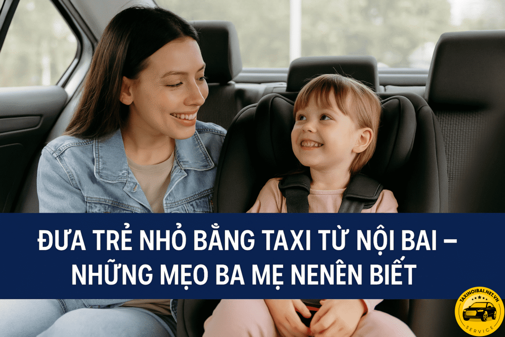 Những Điều Ba Mẹ Cần Biết Khi Đi Taxi Nội Bài Có Trẻ Nhỏ