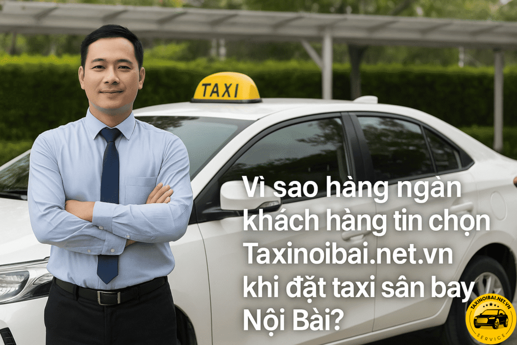 Vì sao hàng ngàn khạch lại lựa chọn Taxinoibai.net.vn khi cần đặt Taxi Nội Bài