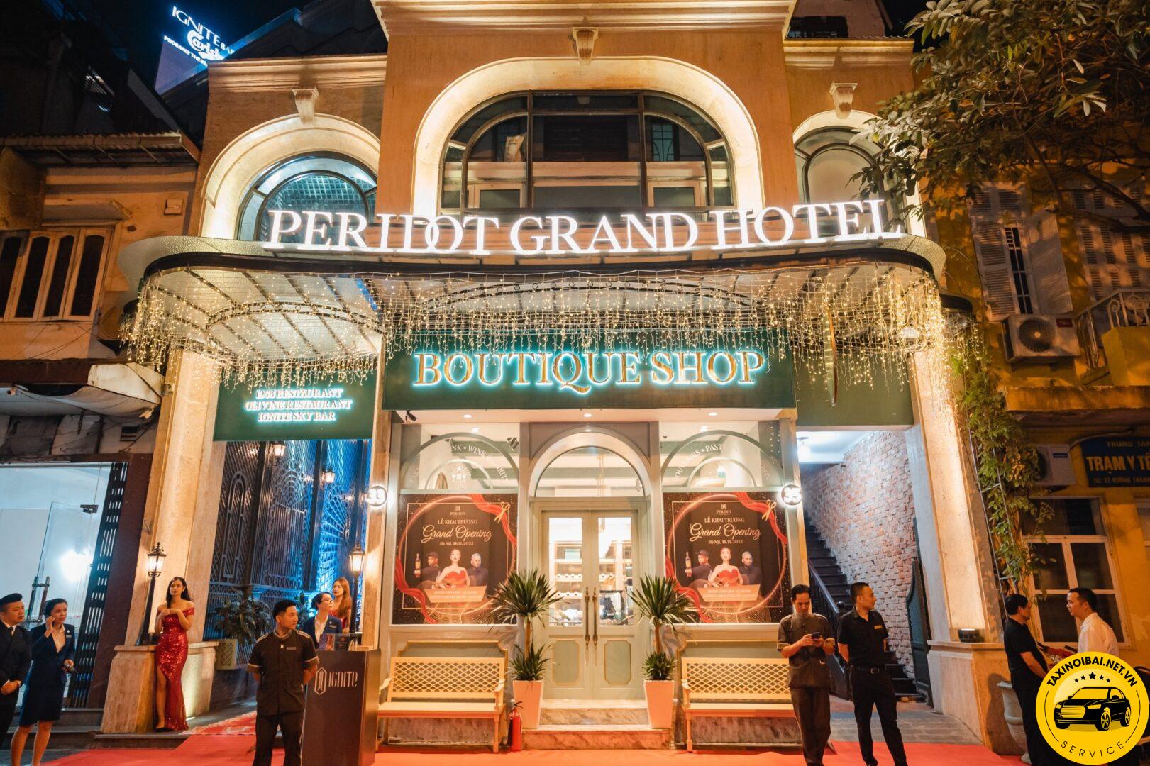Taxi từ Nội Bài về Peridot Grand