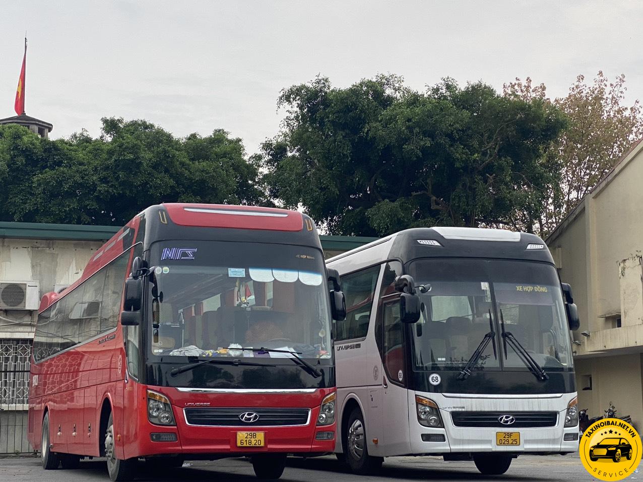Dàn xe 35 chỗ đời mới tại Hà Nội – phục vụ đưa đón du lịch, công tác, sự kiện chuyên nghiệp tại Taxinoibai.net.vn