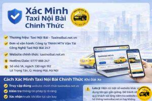 xac minh taxi noi bai