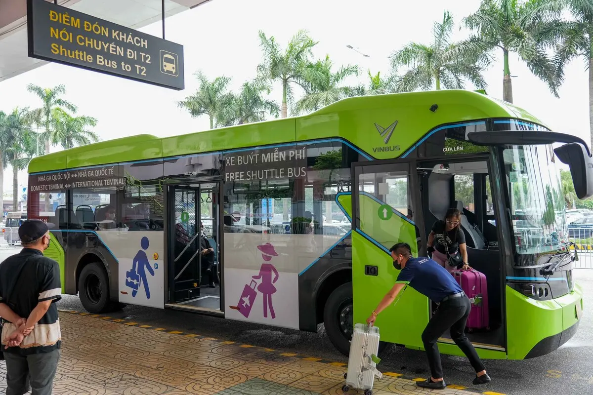 diem don shuttle bus nha ga t1 noi bai