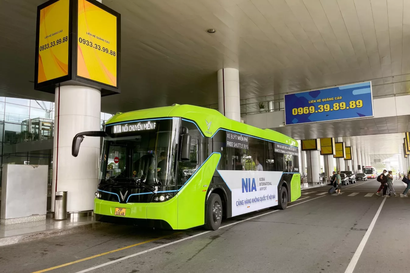 diem don shuttle bus nha ga t2